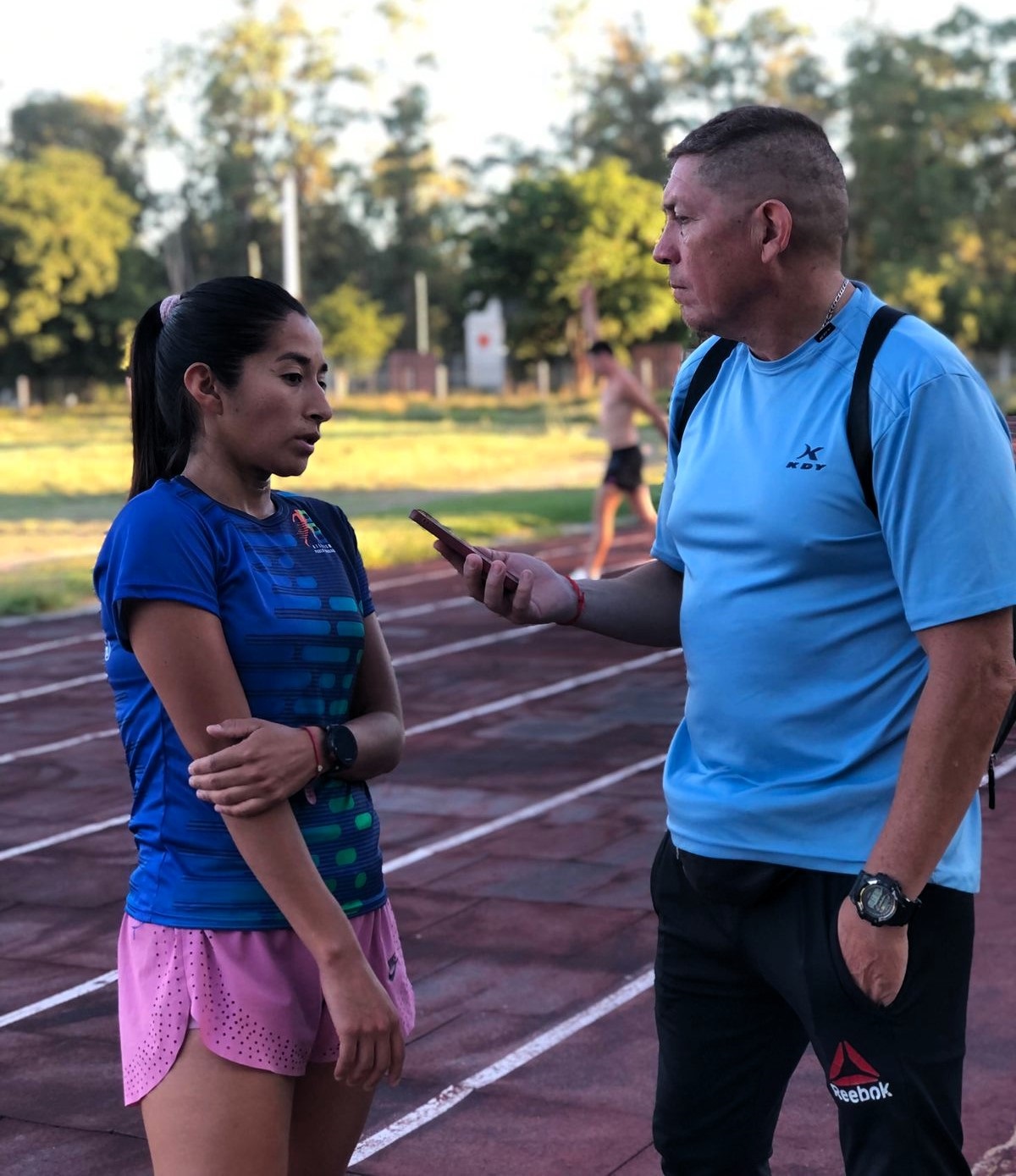 Gisell Olivera, mujer, estudiante y una referente del atletismo santiagueño: un ejemplo